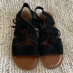 TOMS Black Sandals